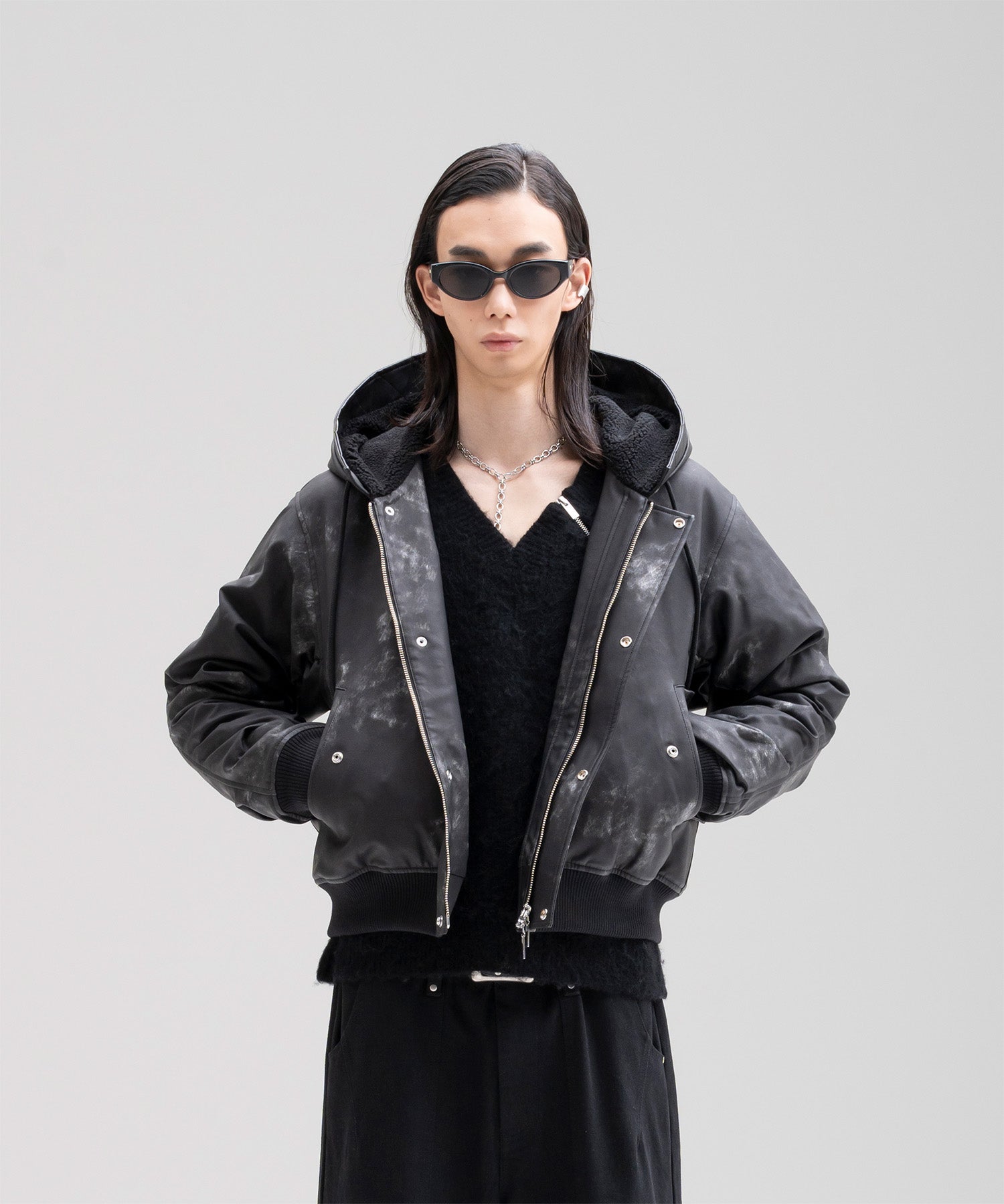 Leather N-2b Jacket