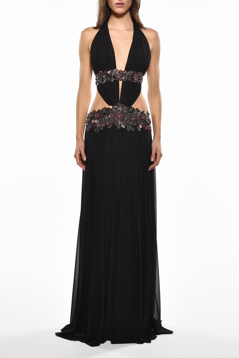 English Garden Halter Gown