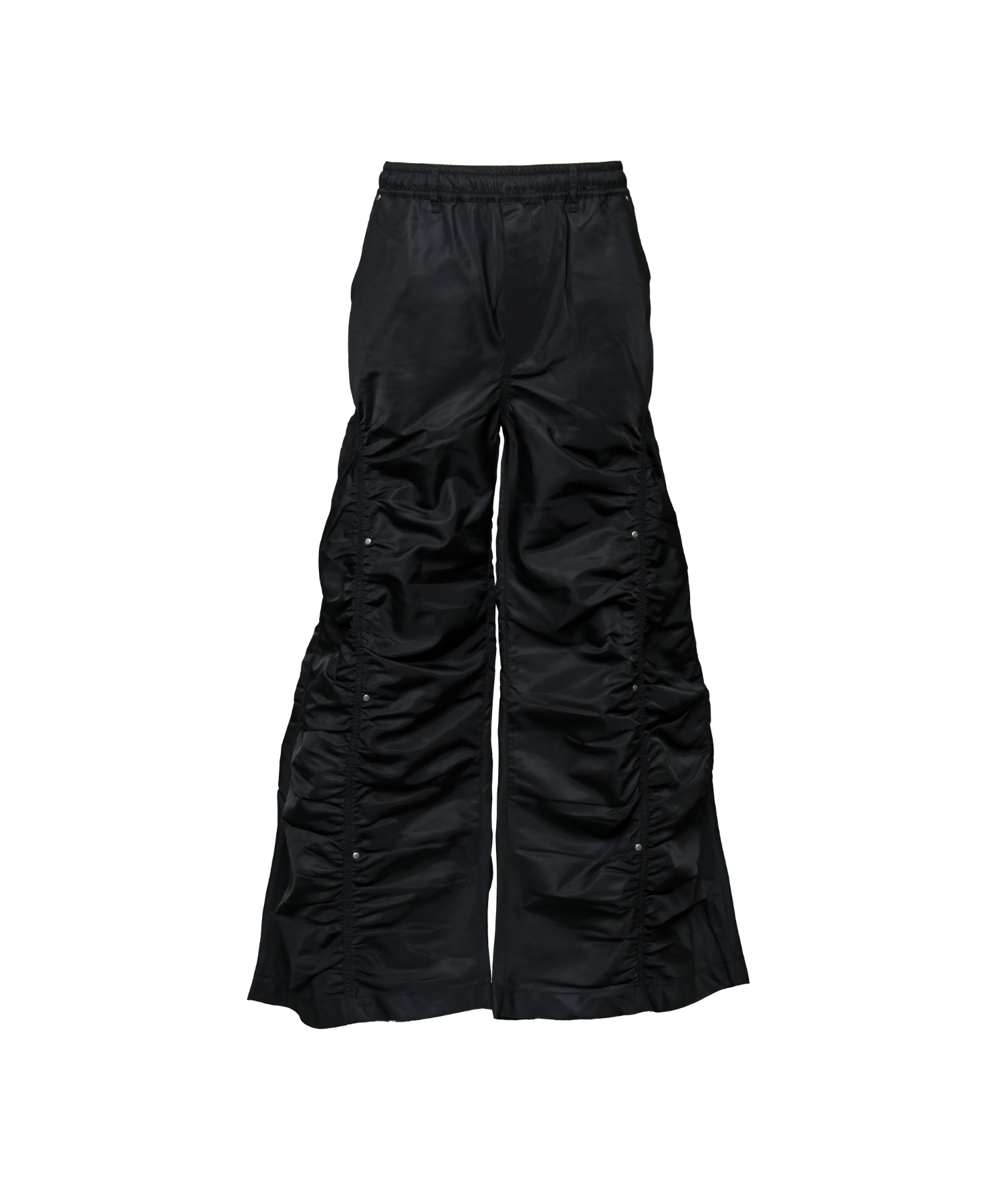 Gathered Nylon Pants
