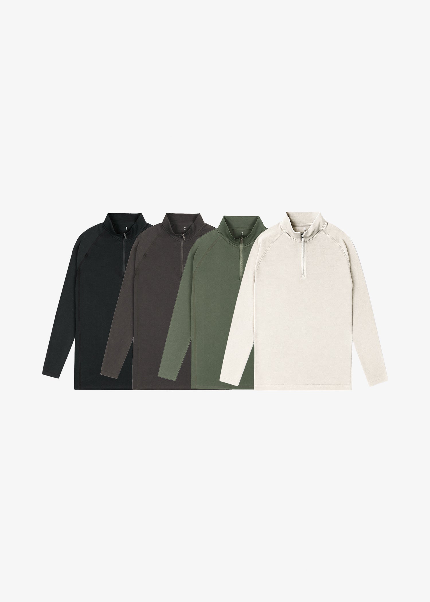 Fitted Performance Quarter Zip Pack