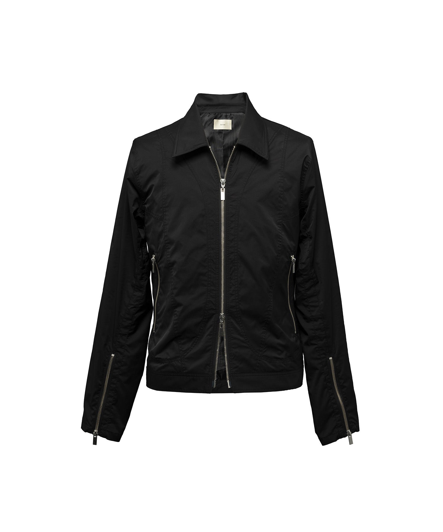 Short Double-Zip Swing Top
