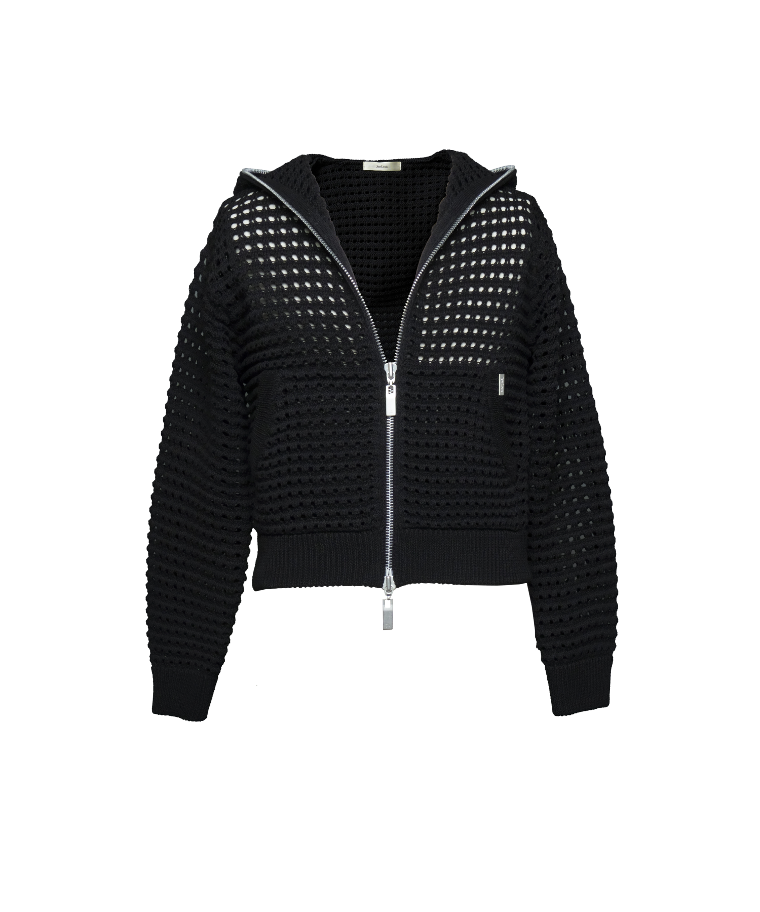 Mesh Knit Hoodie