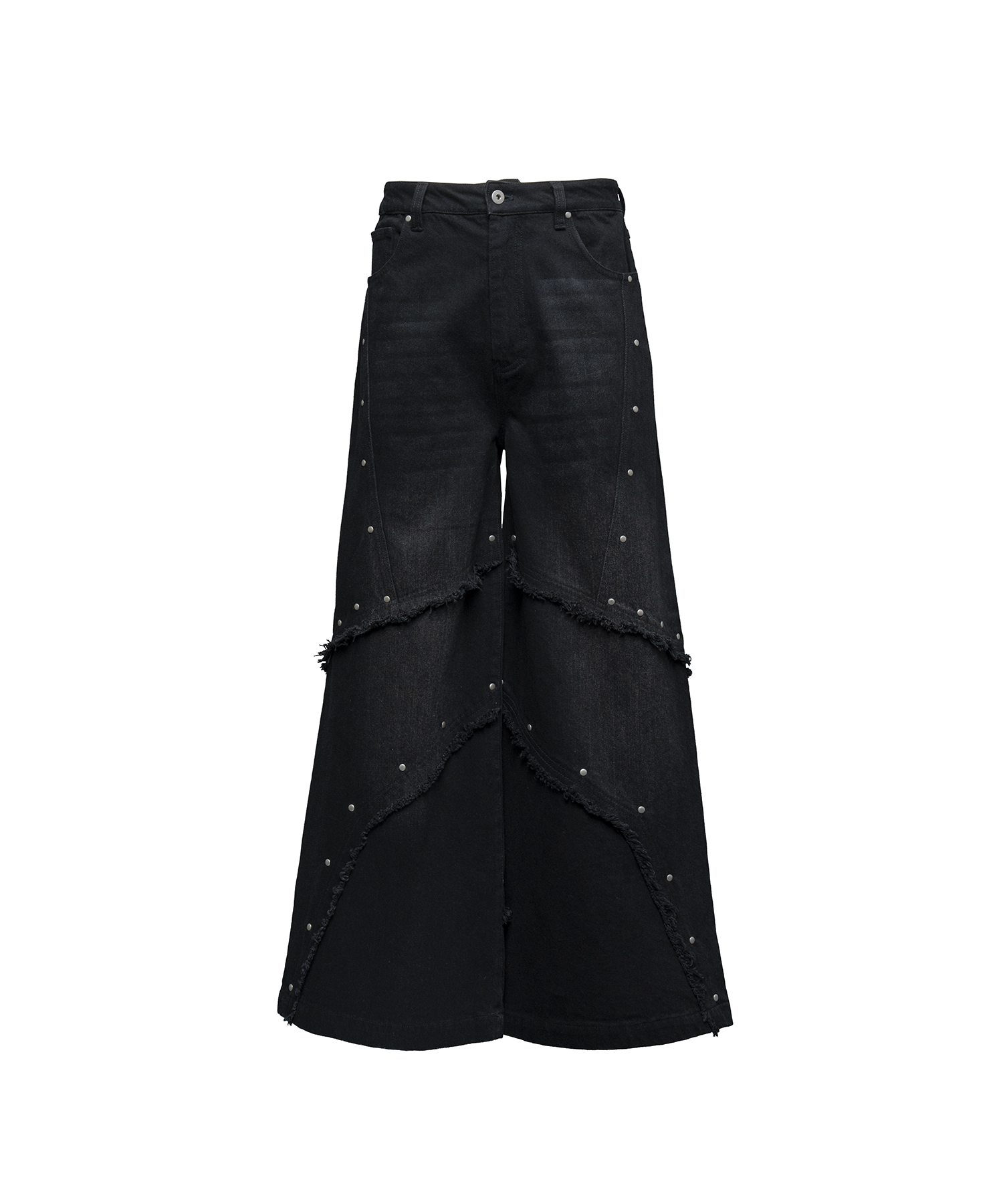 Cut-Off Denim Pants