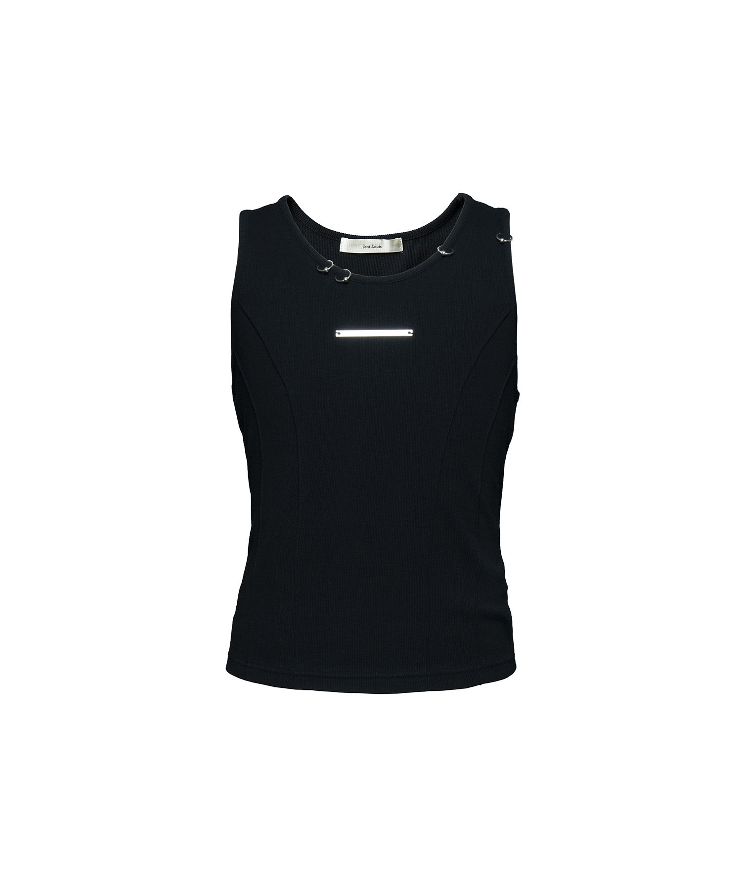 Neck Piercing Tank Top 2