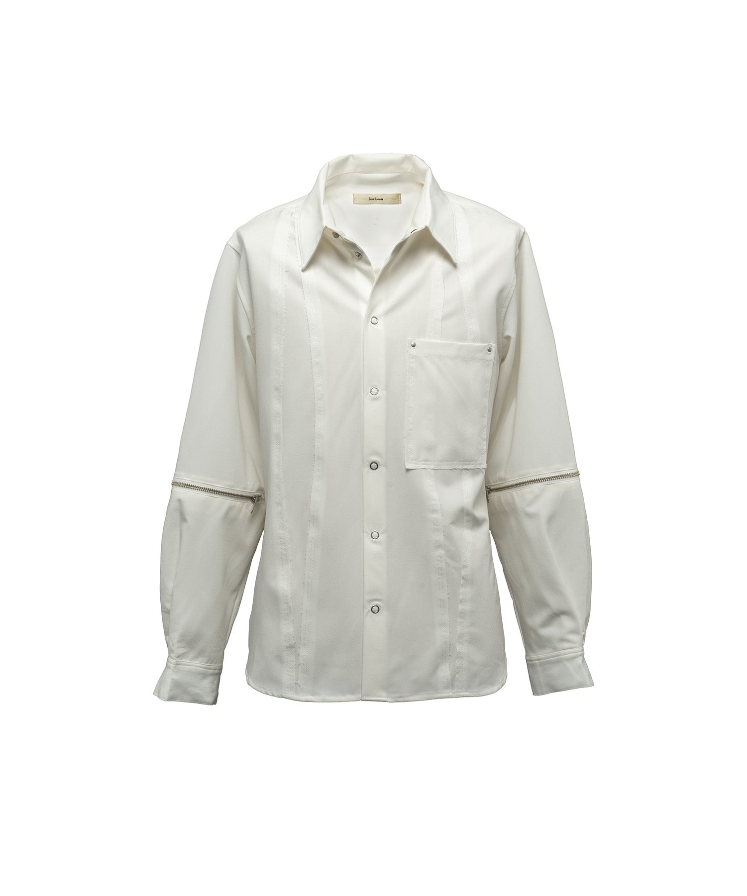 Arm-Zip Regular Shirt 2