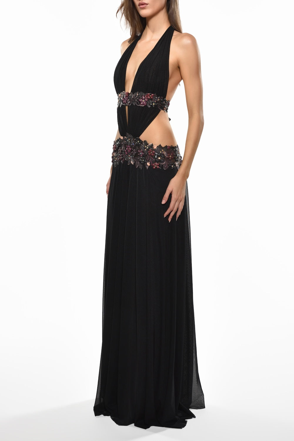 English Garden Halter Gown 2