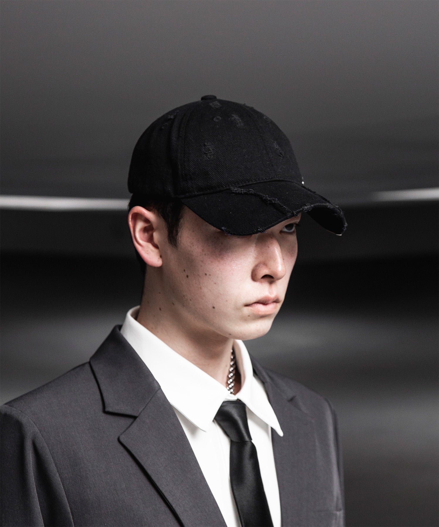 Silver Accent Denim Cap 3