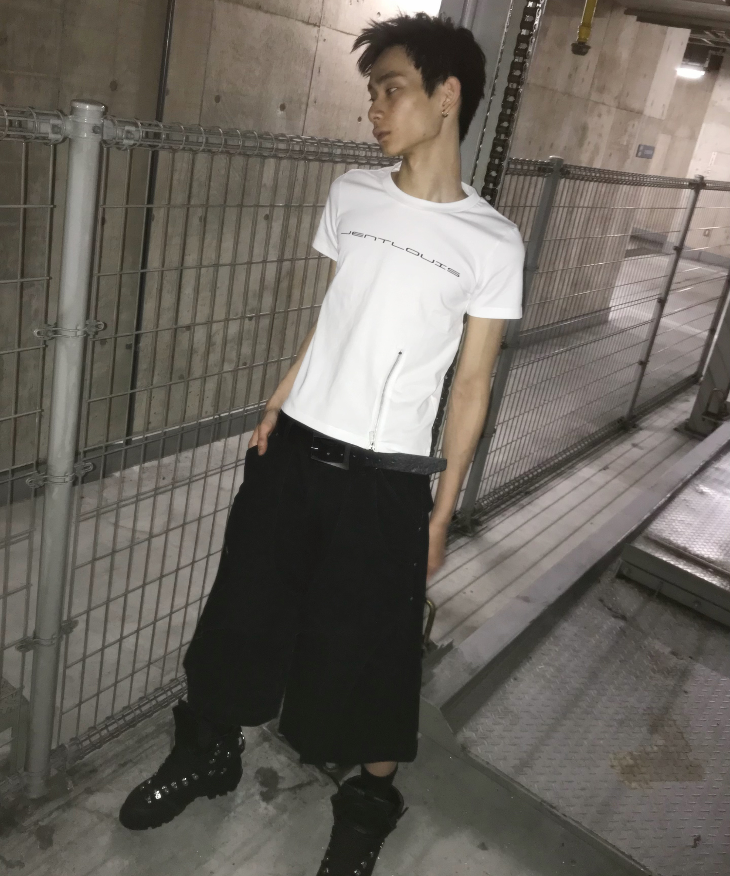 JL Logo Zip Tee 3