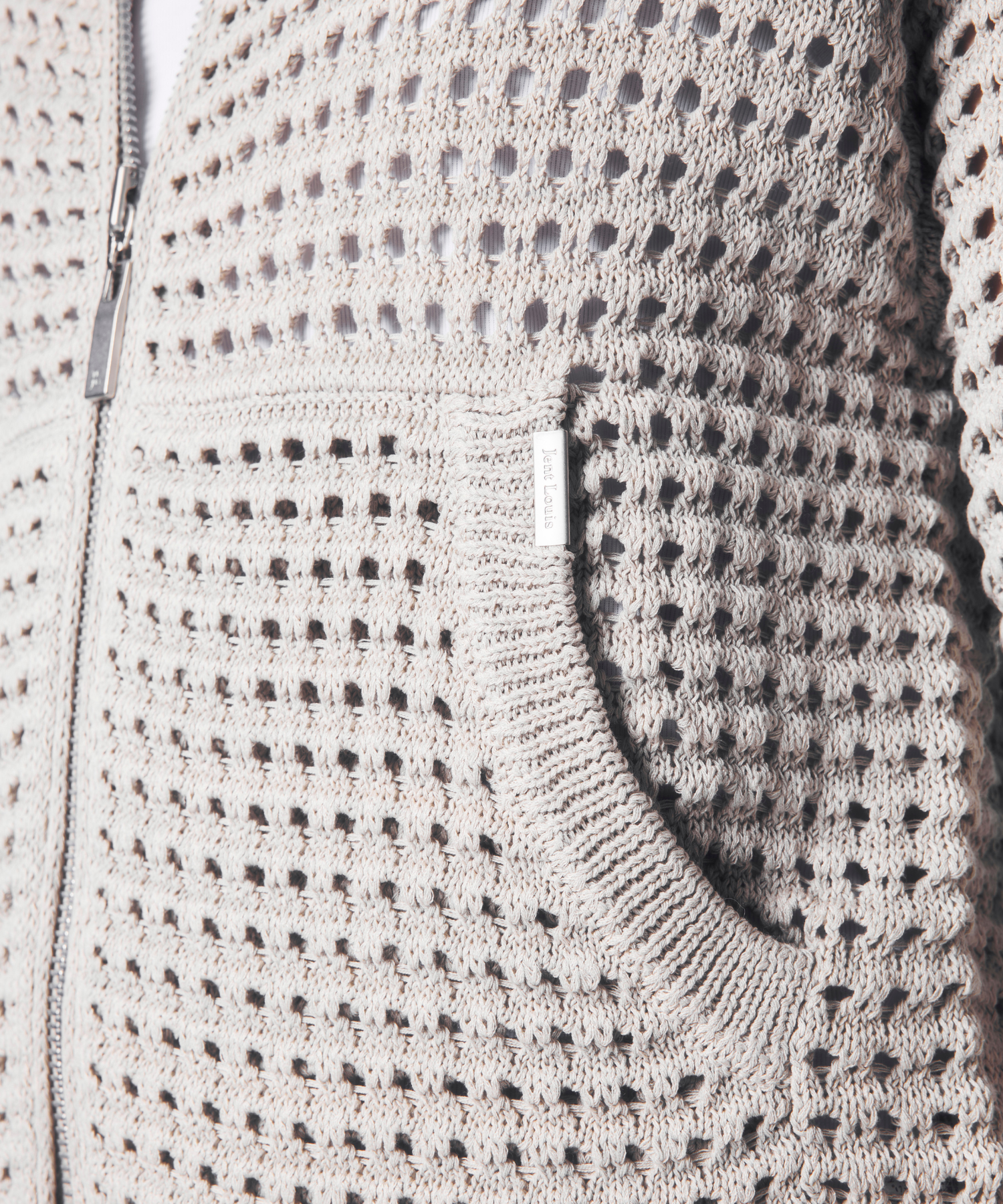 Mesh Knit Hoodie 3