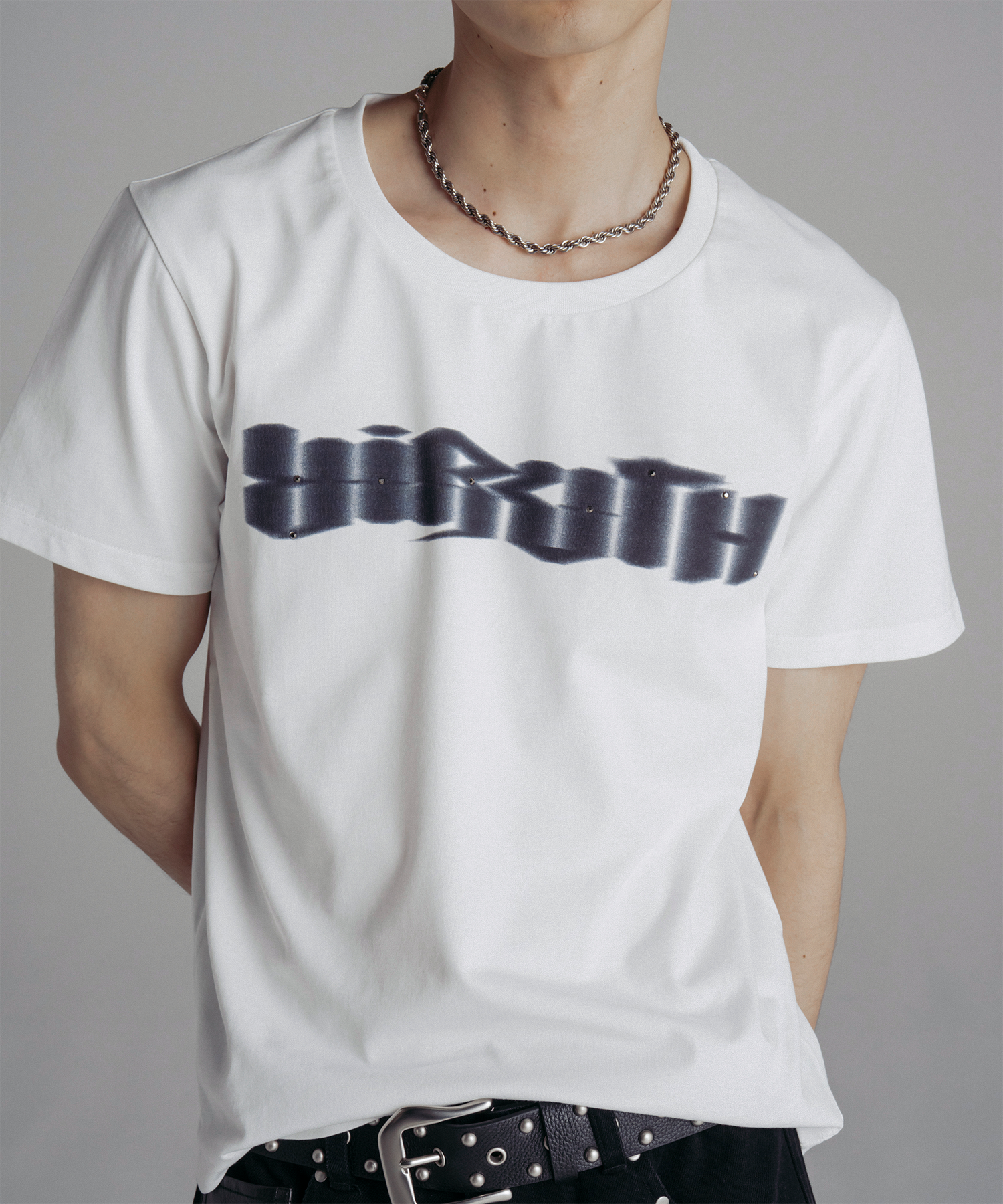 Rhinestones Print T-Shirt 3