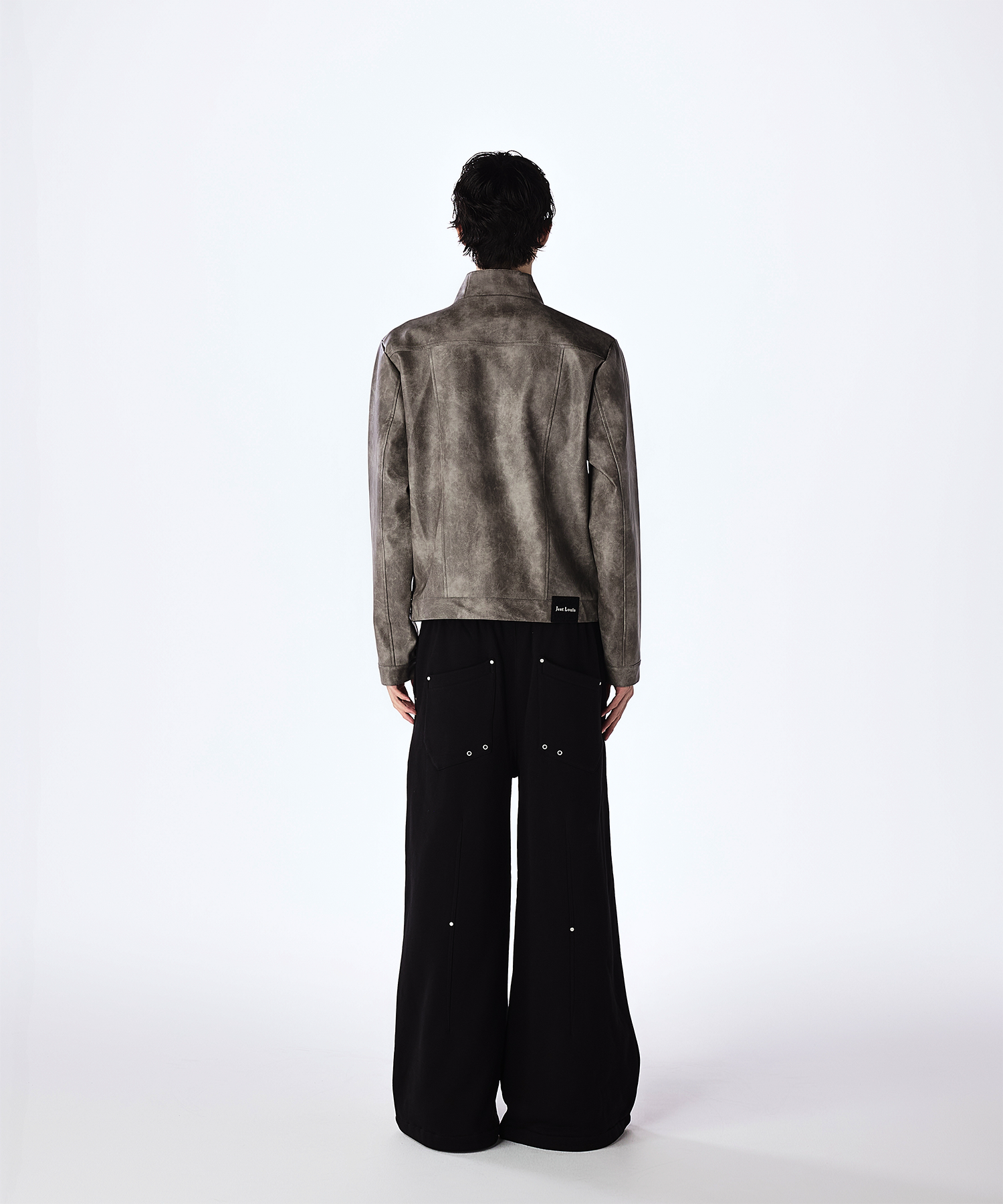 Leather Zipped Jacket 3