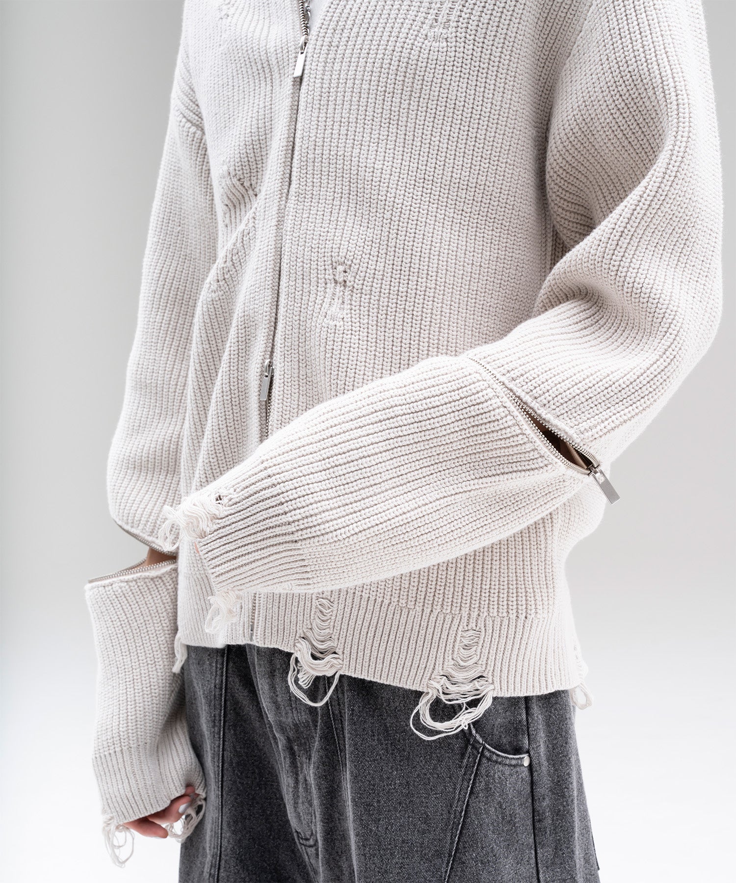 Zip Damage Drivers Knit 3
