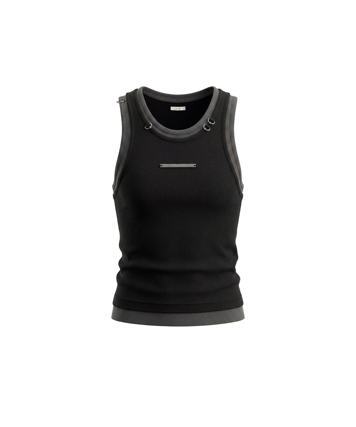 Pierced Layer Tank Top