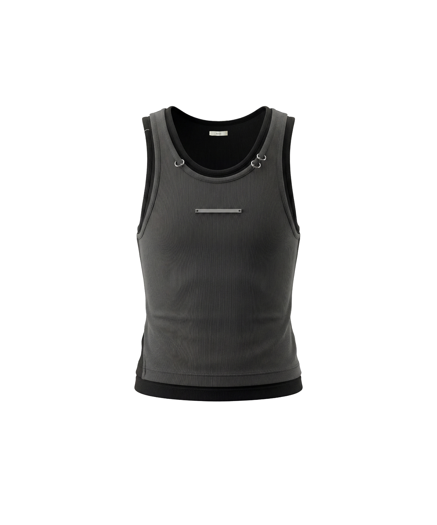 Pierced Layer Tank Top 2