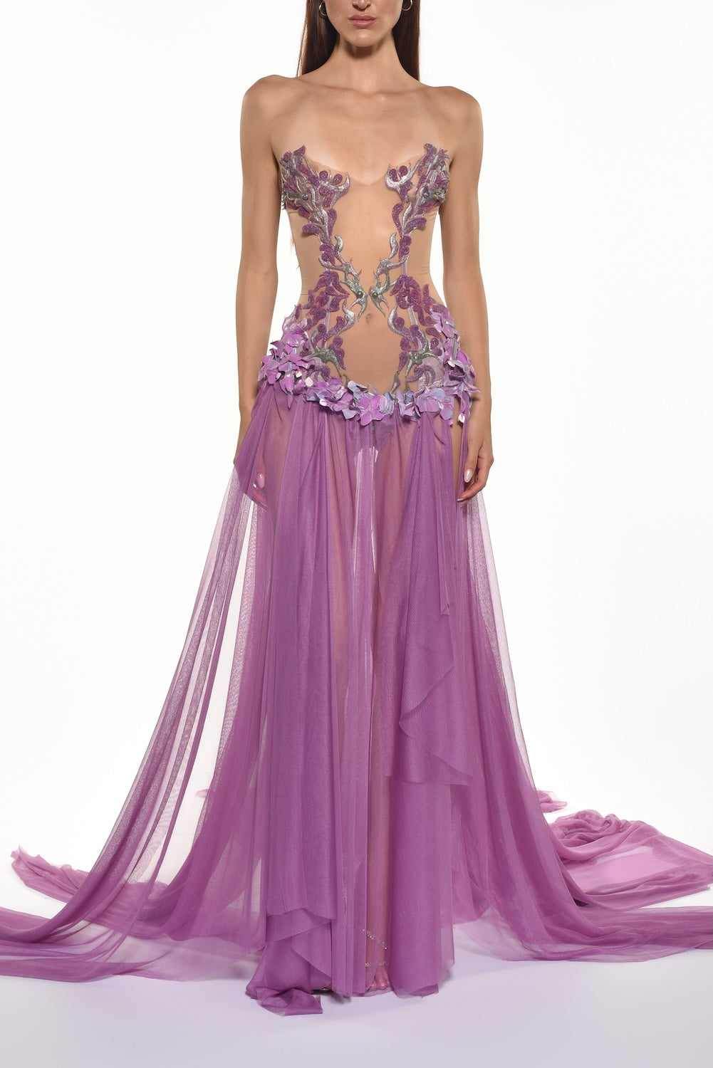 Mystique Strapless Corset Gown – Runway 2