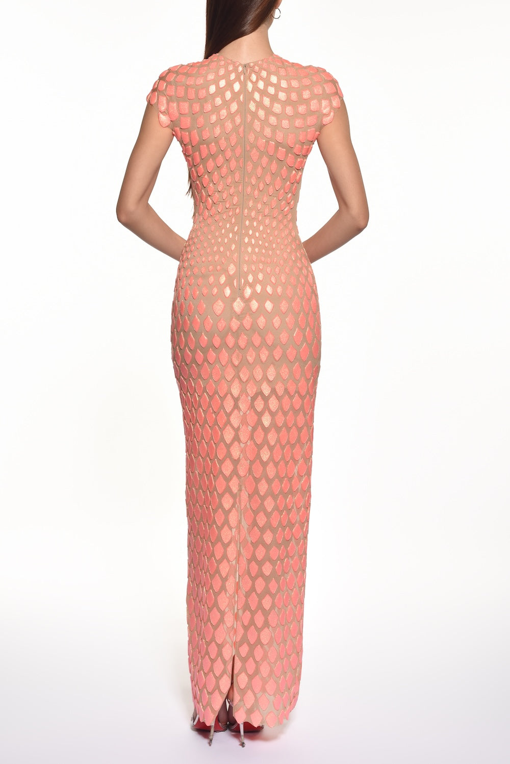Dragonar Cap Sleeve Gown – Runway 3
