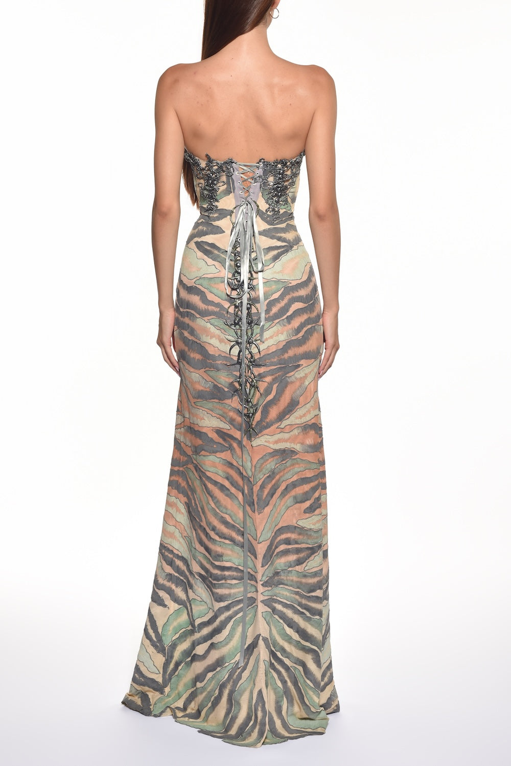 Navee Strapless A-Line Gown – Runway 3