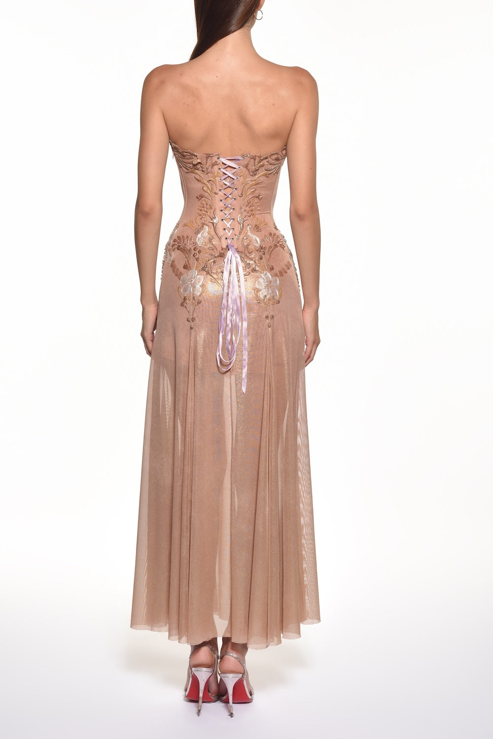 Mystique Strapless Godet Gown – Runway 3